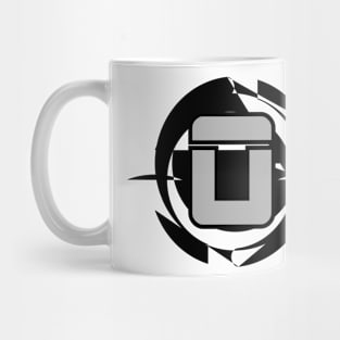 Futuristic Modern Letter O Mug